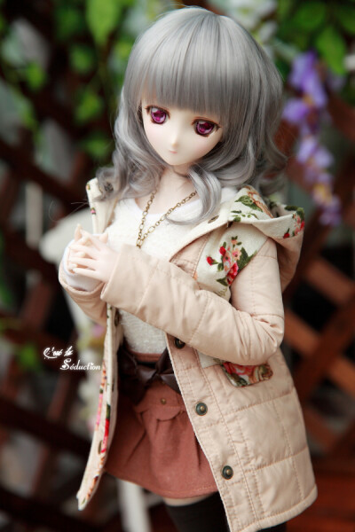 【C.L.S.】3分BJD-SD/GR/DD/DY 秋冬 萌萌熊耳羽绒服套装