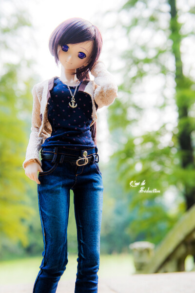 【C.L.S.】3分BJD-SD/GR/DD/DY 秋冬 背心+外套+水洗牛仔裤