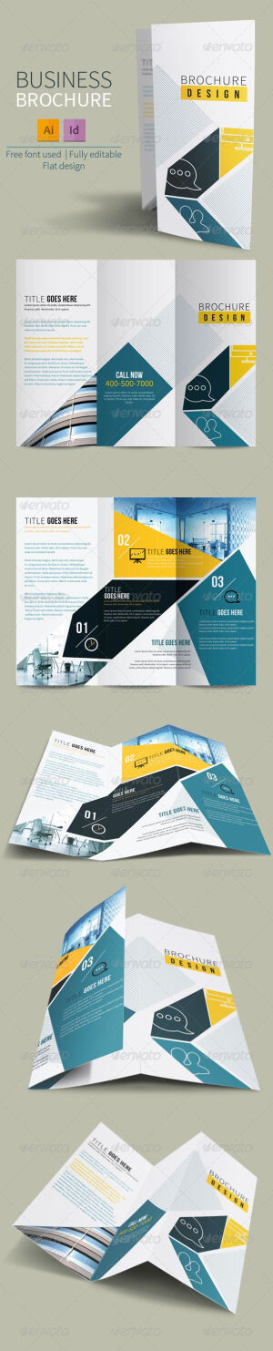 Trifold Brochure for Business - Informational Brochures