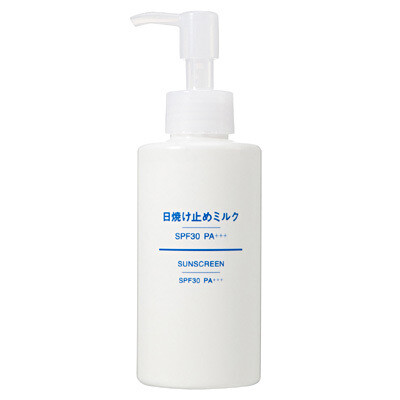 无印良品。 【现货】MUJI 轻薄型 防晒霜防晒乳SPF30/PA+++150g