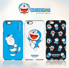 韩国代购Doraemon 三星Note4手机套防摔Note3/S5/S4/N7100手机壳