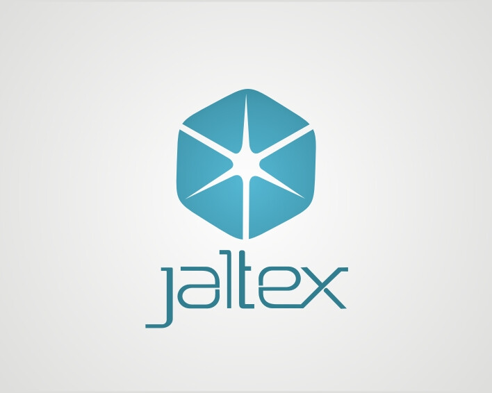 jaltex眩光六边形图形标志设计logo设计