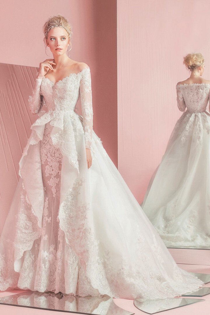 Zuhair Murad 2016春夏婚纱系列，实在是仙气逼人