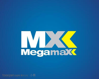 MXX英文字体变形标志设计logo设计