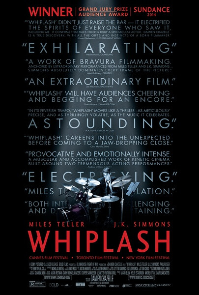 【爆裂鼓手 Whiplash】总有些时候，我们那么那么用力的想要拼命抓住那一线的希望。只是因为，害怕，放弃便是一无所有...