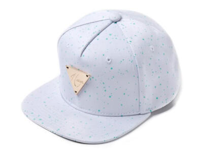 HATER Glow Speckles Snapback 白色泼墨 夜光