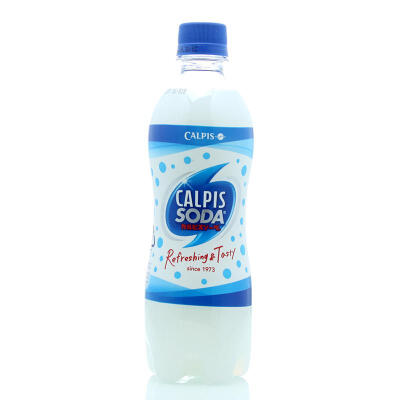 小屋日本进口饮料 CALPIS 可尔必思原味乳酸菌碳酸饮品 500ml