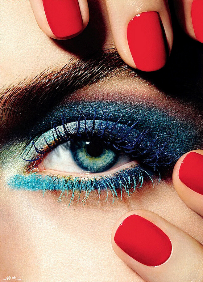 #彩妆# #眼妆# #美甲# 灬铃兰...