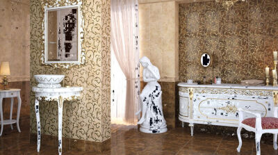 印象（DEJA VU）的设计灵感来源于法国19世纪印象派绘画大师的油画“印象•日出”。大理石的天然质感与瑰丽的色彩，仿佛印象派大师的画笔，将清晨的阳光洒满原野，湖面倒映着彩色的云霞，卷曲的树木与花草自由生长，…