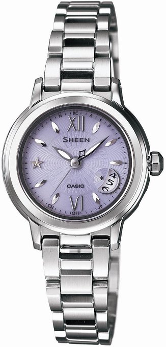 [カシオ]CASIO 腕時計 SHEEN シーン タフソーラー 電波時計 SHW-1500D-6AJF レディース（1368RMB）