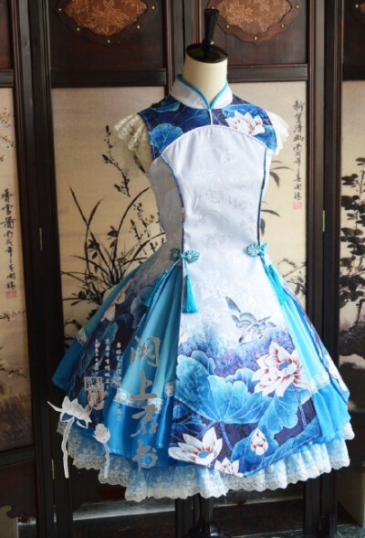 Lolita与国风的结合—— 中華風(Qi lolita)，买就嫁！