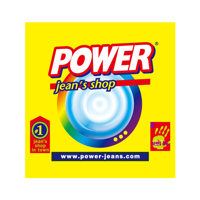 POWER jean shop服装logo