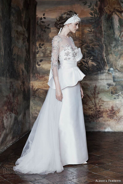 Alberta Ferretti 2016春婚纱礼服系列