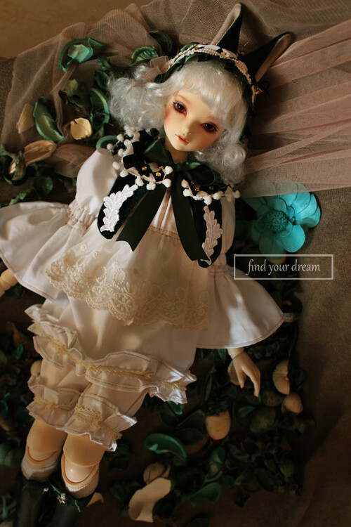 【SMALL】《弥撒的庆典》BJD SD1013 GR校服领兔儿套装洋装