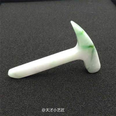 锤粉天才小艺匠作品 纯手工打造白玉锤子 罗永浩粉丝收藏