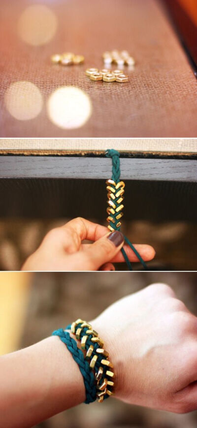 DIY Gift: Hexagon Friendship Bracelet