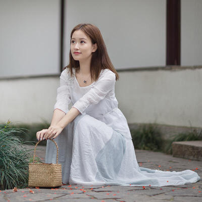 伶俐柠檬70210原创设计中国风女装复古民族风半身裙夏长裙仙女裙