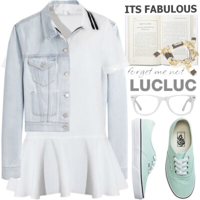 Lucluc DRESS: http://www.lucluc.com/lucluc-white-lapel-frilled-short-sleeve-dress.html?eliza-redkina Lucluc BRACELET: http://www.lucluc.com/accessories/bracelets/lucluc-khaki-stylish-metallic-bracelet…