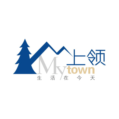 上领房地产logo