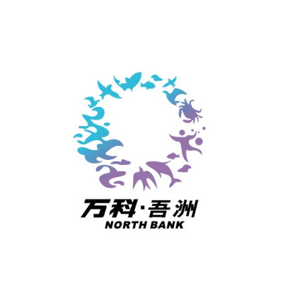 万科吾洲房产标志房地产logo