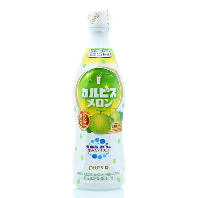 小屋日本进口饮料 CALPIS 可尔必思蜜瓜浓缩果汁乳酸菌饮料