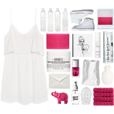 A fashion look from June 2015 featuring white sleeve dress, keds high tops and body moisturizer. Browse and shop related looks.