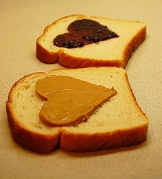 PB＆J红桃三文治