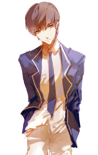 不会画完了 反正帅不过真人 生自己的气