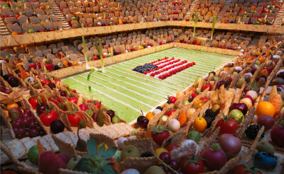 【Wheat Thins - Stadium】[Foodscapes食物风景]@提拉米苏 QQ号：1391734808