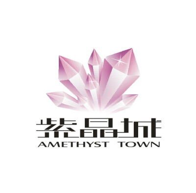 紫晶城房产标志房地产logo