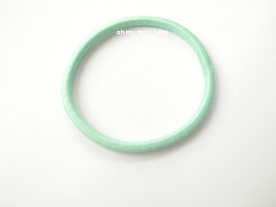 薄荷绿的发圈~圈圈圆圆