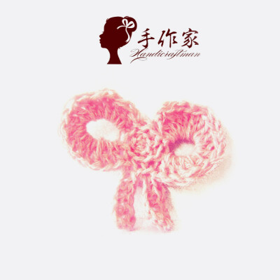 手作家发饰手工原创韩版森女日系简约可爱蝴蝶结发夹边夹发圈包邮