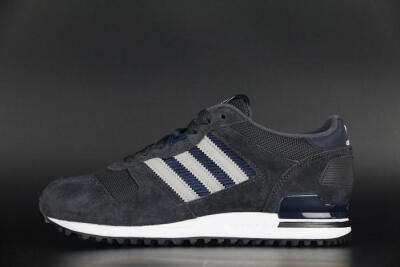 HC Adidas三叶草 zx700 陈冠希示范 3M反光 跑步鞋 M19391