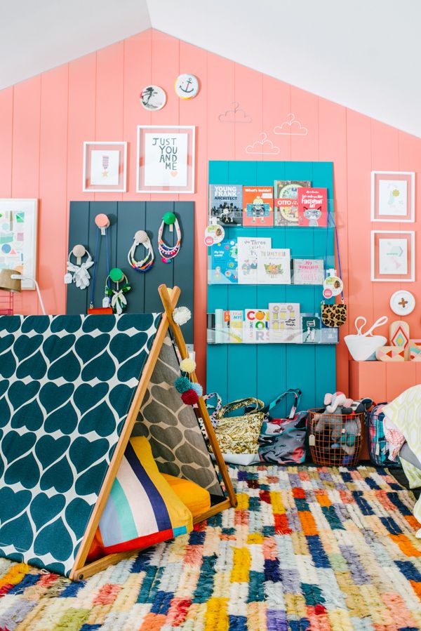 colorful kids space