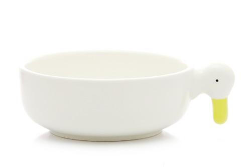 现货日本制 ceramic japan 陶瓷鸭子大碗汤碗 600ml