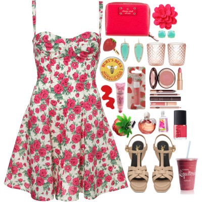 A fashion look from June 2015 featuring topshop dresses, high heel shoes and coin pouch. Browse and shop related looks.