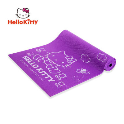 HelloKitty正品瑜伽垫包邮愈加垫子加厚加宽瑜珈健身毯防滑运动垫