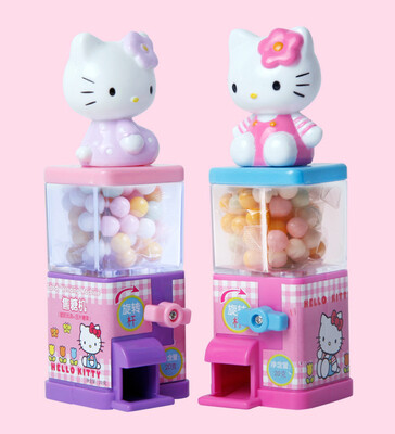 正品hellokitty卡通售糖果机儿童玩具情人礼物