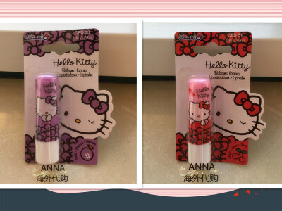 现货意大利正品 HelloKitty迪士尼 婴幼儿水果味防裂滋润唇膏