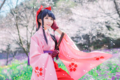 《樱花大战》真宫寺樱唯美COS（1）