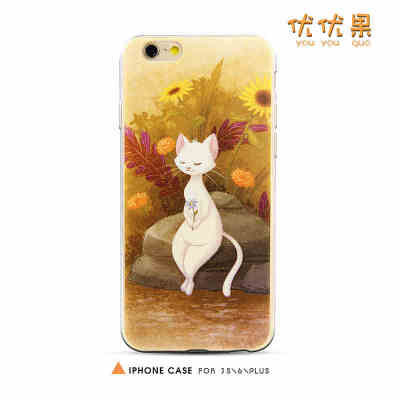 文艺复古浮雕卡通猫咪iphone6苹果6plus手机壳4.7苹果六5.5新款I6-tmall.com天猫