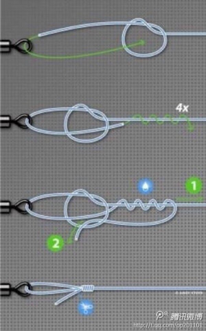各种绳结的方法，也许有一天会派上用场