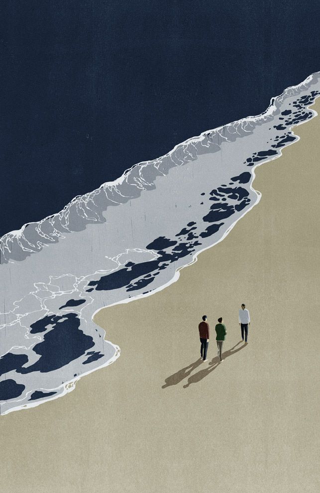 意大利插画家Alessandro Gottardo，他有过十多年的自由插画创作经历，他的插画带有一点点黑色幽默，简约风格中引人思考。