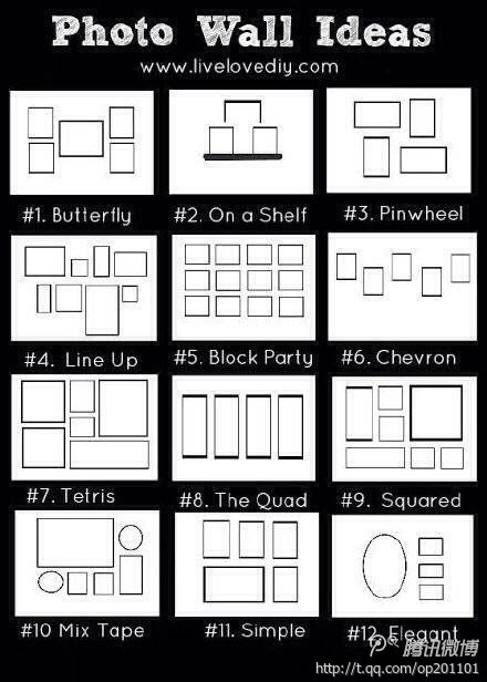 教你轻松搞定相片墙壁搭配！收了留着以后可能用得上！
