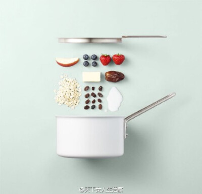 来自摄影师Mikkel Jul Hvilshøj拍摄的厨具广告片。哪个星座爱这种摆拍style？