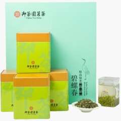 御茶园 新绿茶 贡茶国礼系列 尚品-碧螺春茶 100g/一罐装