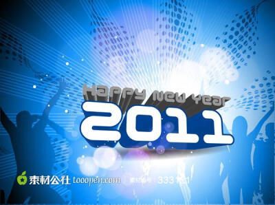 2011字体设计广告矢量图下载