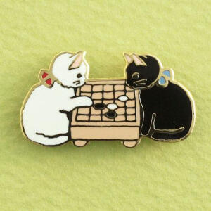 猫の屋部 徽章 围棋中