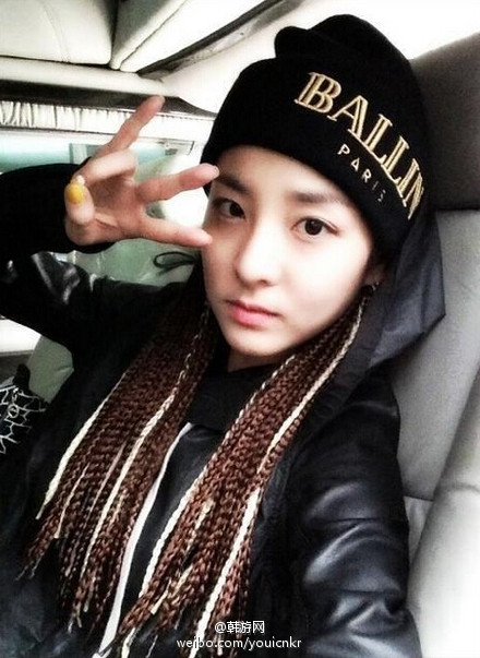 #最强童颜#84年出生的2NE1成员【Sandara Park】鬼马精灵小姐姐~