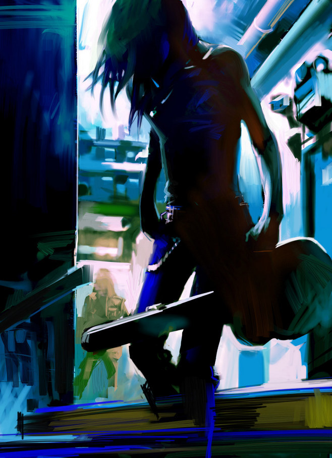 本杰明作品《地下室》 by 本杰明画室 .